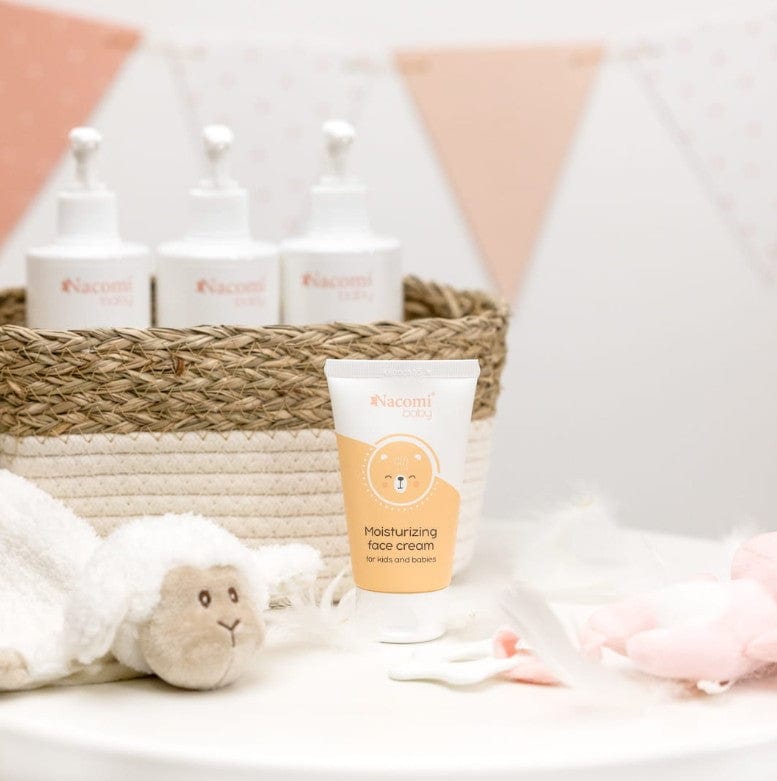 Moisturizing face cream for children