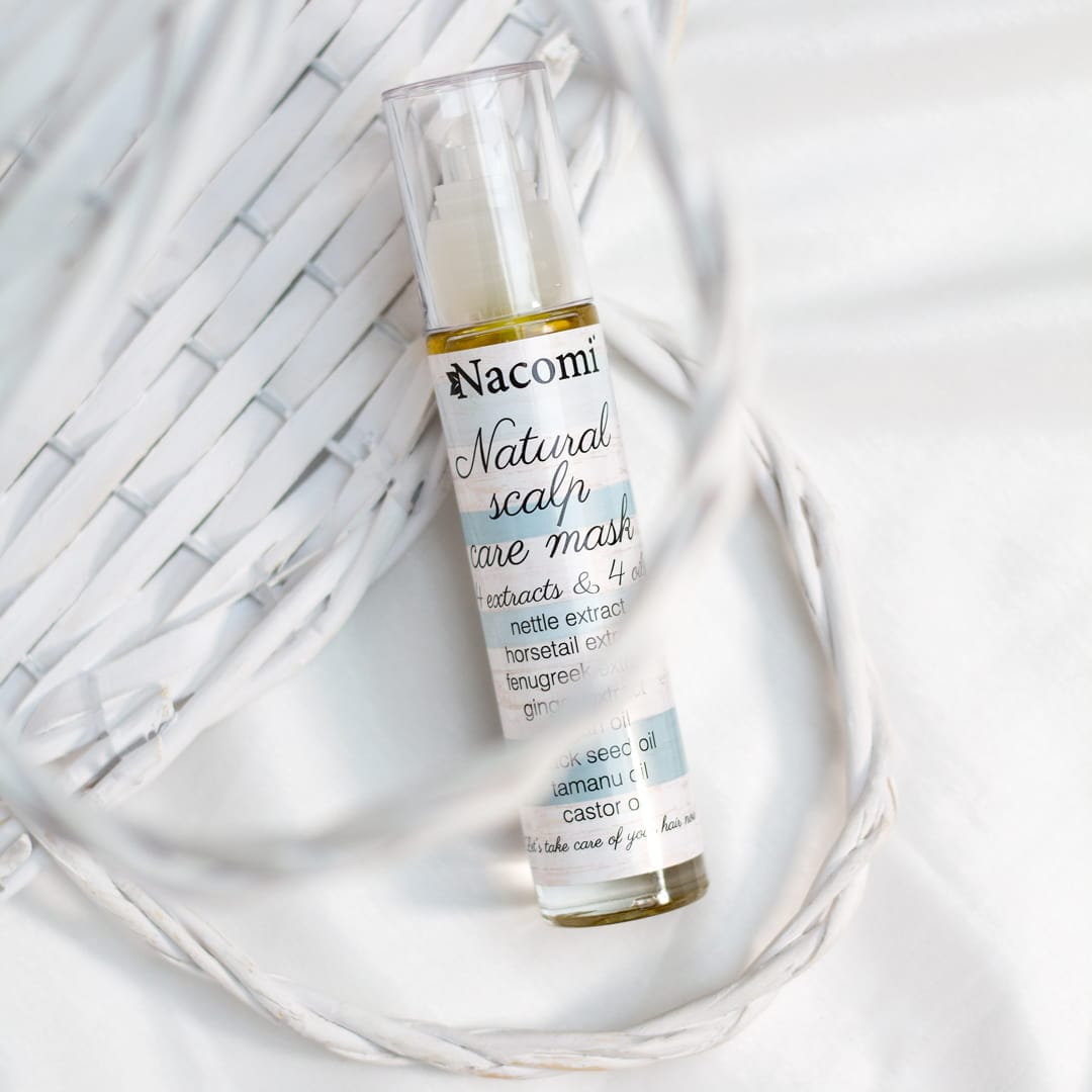 Natural mask for the scalp