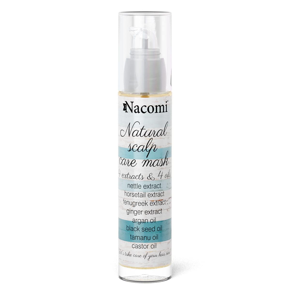 Natural mask for the scalp
