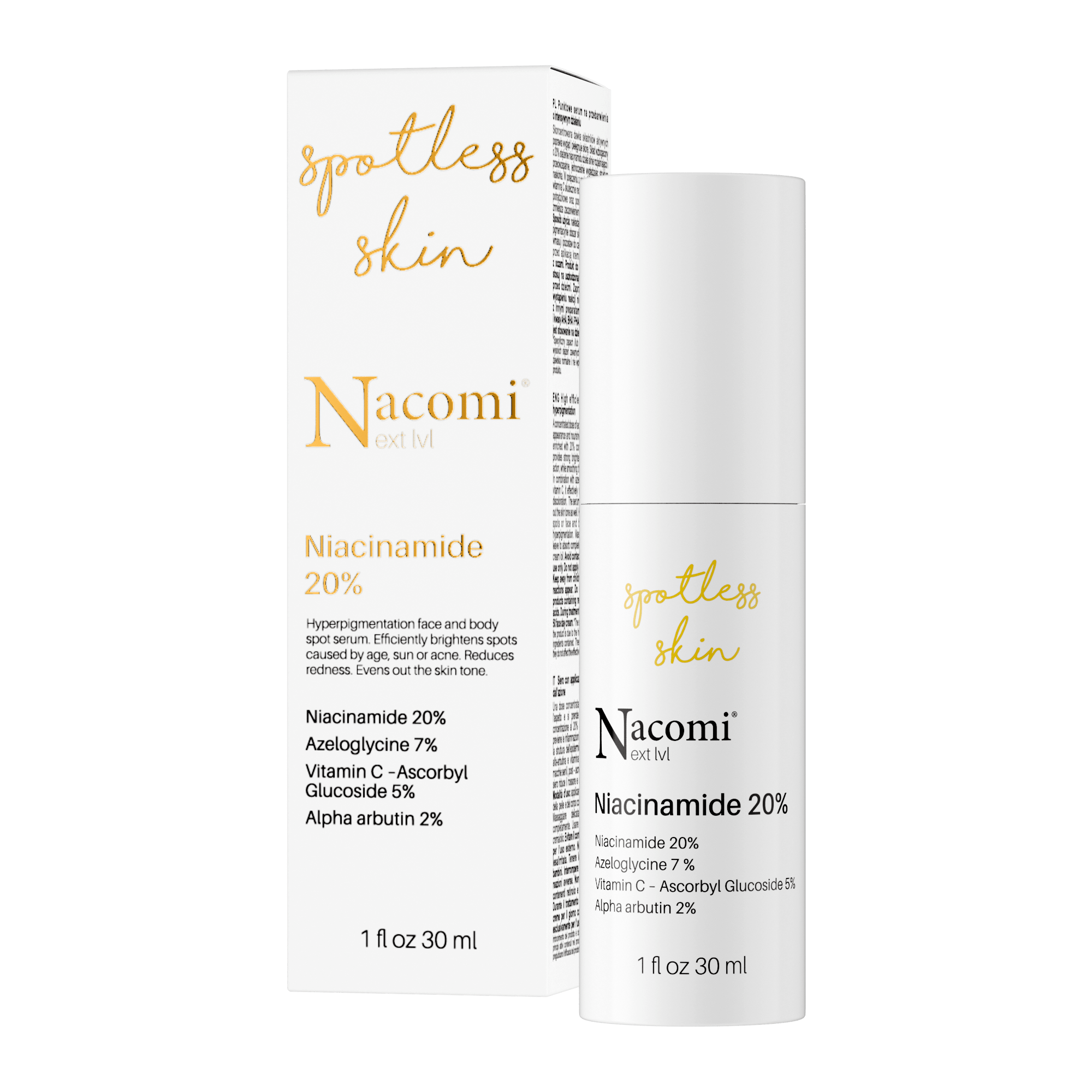 Nacomi Brightening Spot Face Serum with Niacinamide20%