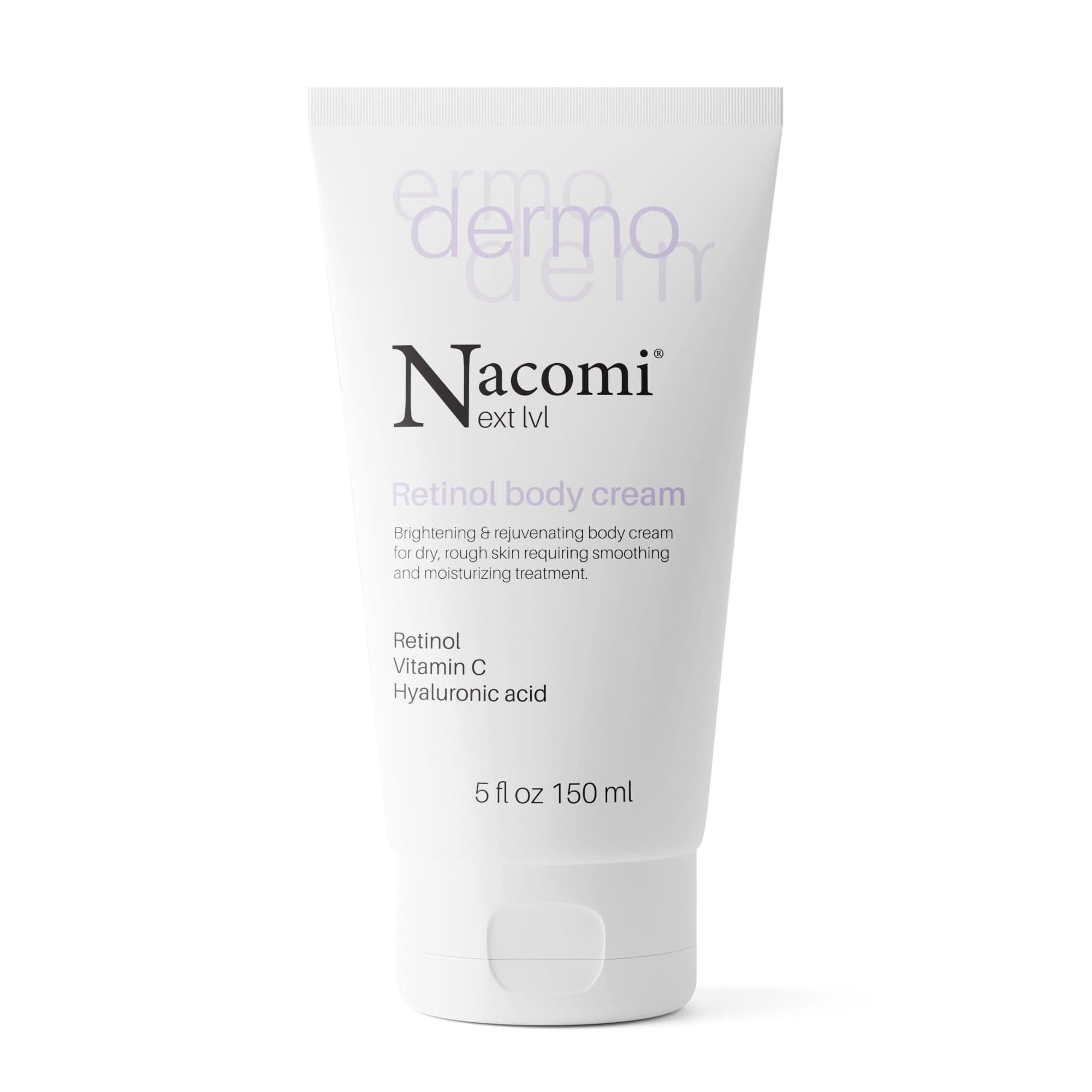 Brightening and rejuvenating body cream with retinol and vitamin C 150 ml