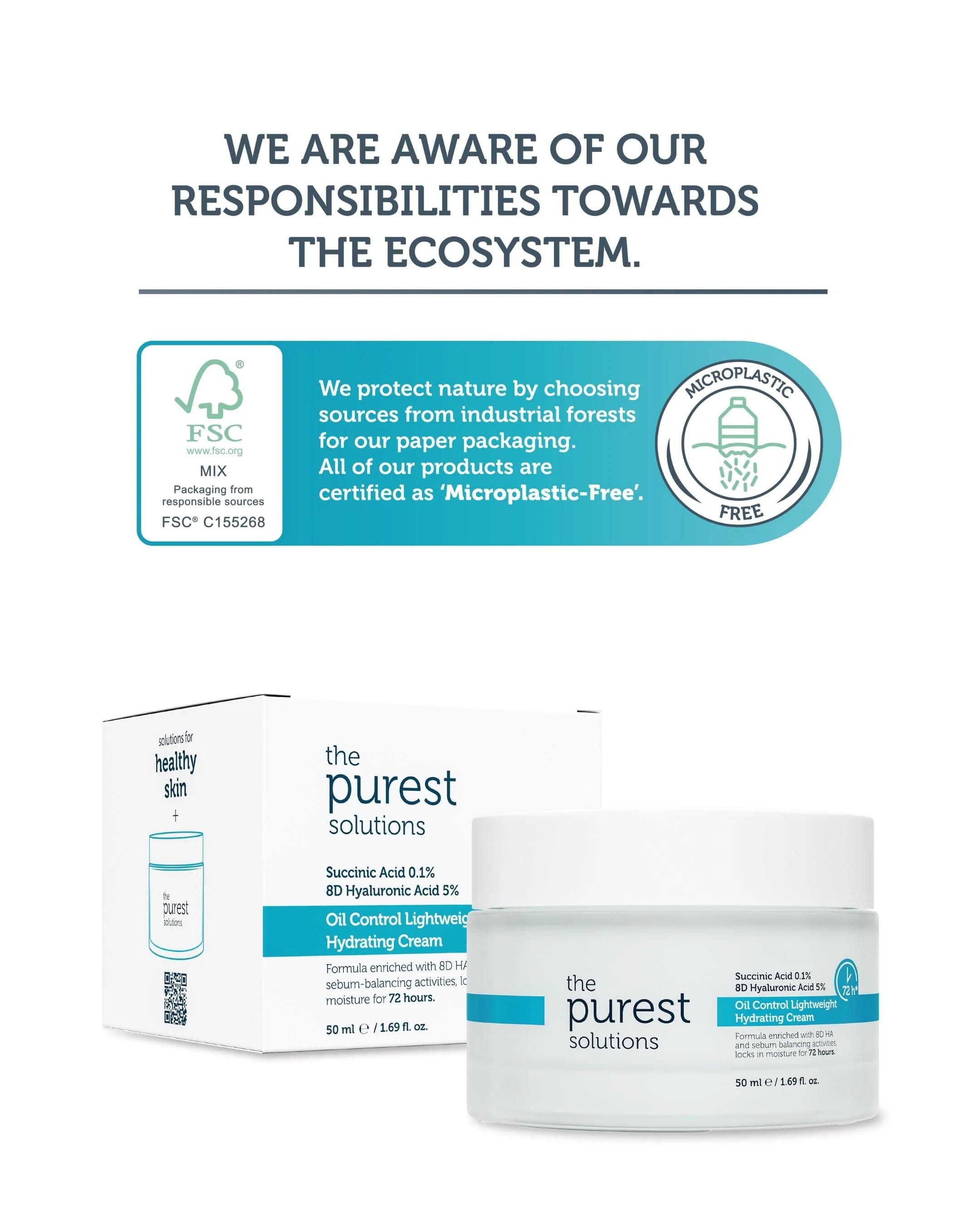 كريم مرطب خفيف الوزن للتحكم في الزيوت