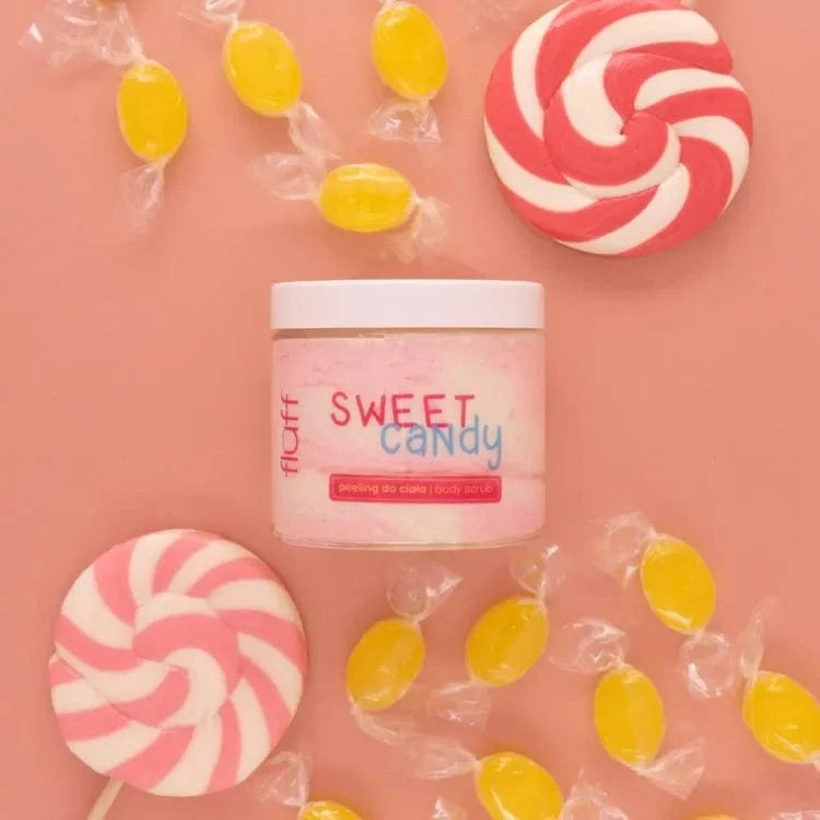 Sweet Candy Scented Body Scrub&Lotion