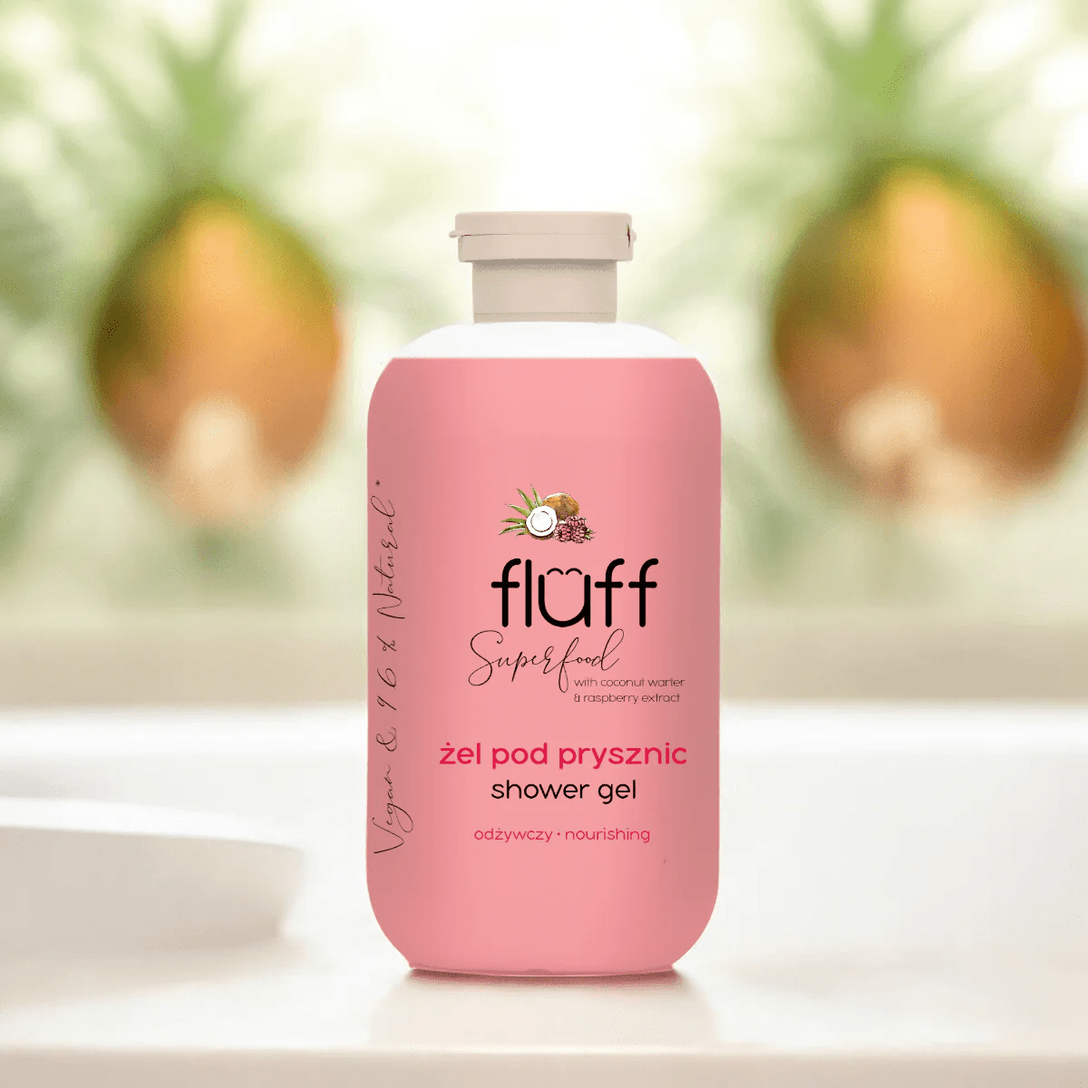 مجموعة FLUFF VIRAL (جل الاستحمام وزبادي الجسم)
