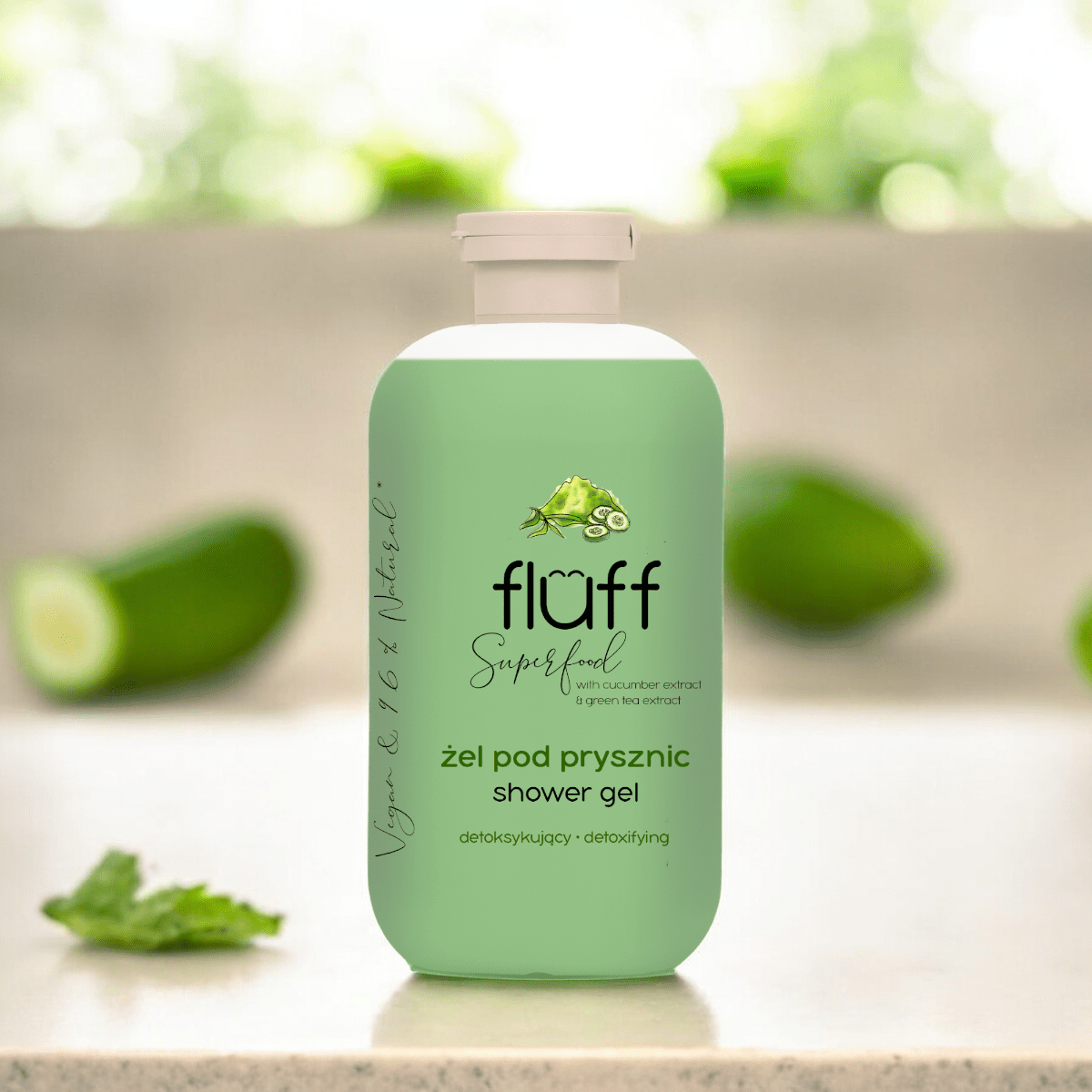 Shower Gel - Cucumber & Green Tea