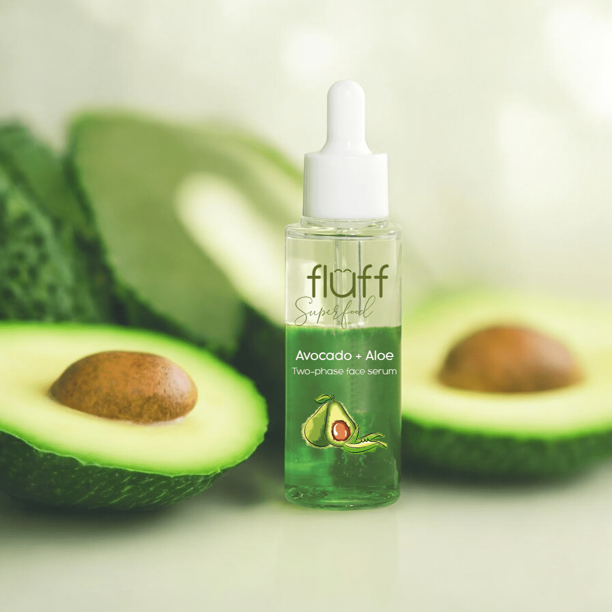 Two Phase Face Serum - Aloe & Avocado