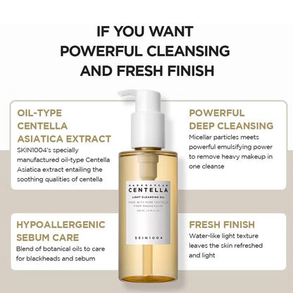 Skin1004 Madagascar Centella Light Facial Cleansing Oil 200ml