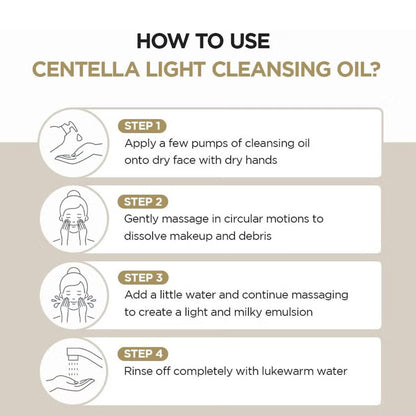 Skin1004 Madagascar Centella Light Facial Cleansing Oil 200ml