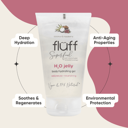 H2O Body Hydrating Gel - Raspberry &amp; Coconut