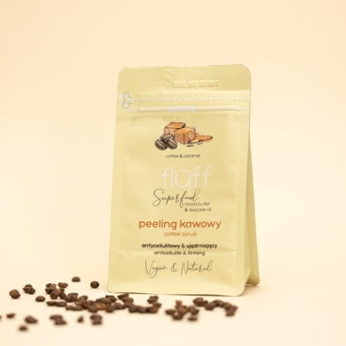 مقشر القهوة بالقهوة والكراميل