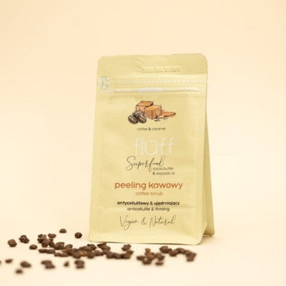 مقشر القهوة بالقهوة والكراميل