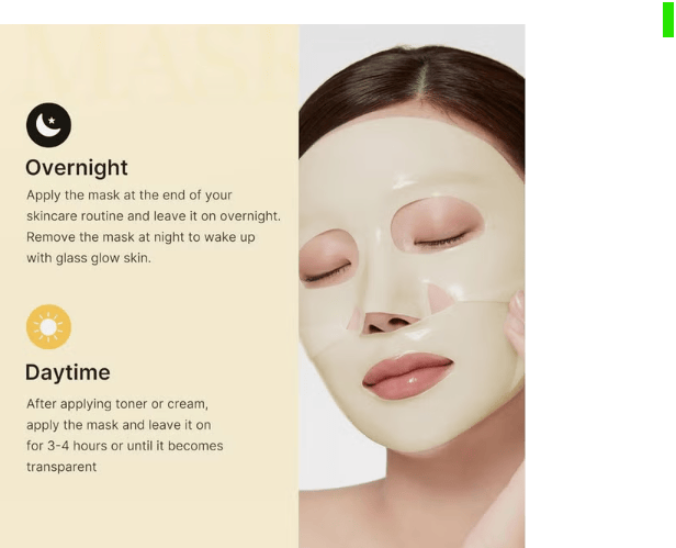 Medicube Kojic Acid Turmeric Brightening Gel Face Sheet Mask 1pc