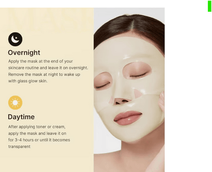 Medicube Kojic Acid Turmeric Brightening Gel Face Sheet Mask 1pc