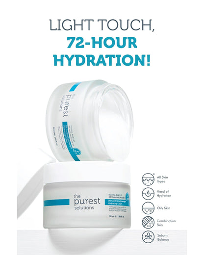 كريم مرطب خفيف الوزن للتحكم في الزيوت