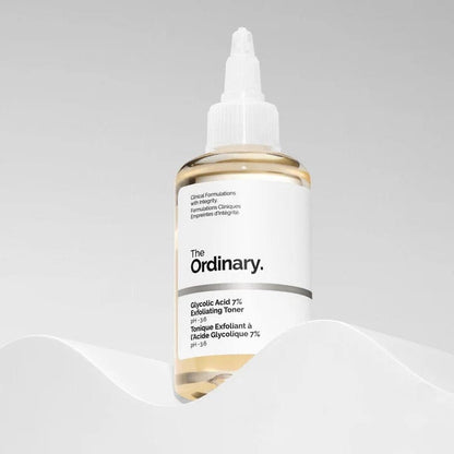 The Ordinary Glycolic Acid 7% Toning Solution, Exfoliating Toner for Glowing, Smooth &amp; Even-Toned Skin