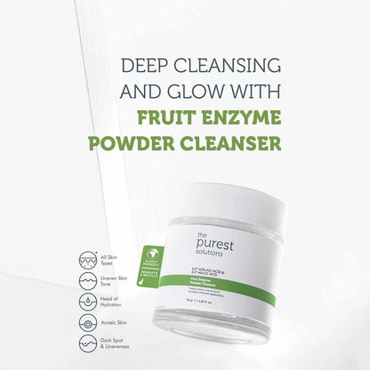 Purest Fruit Enzyme Powder Cleanser 55gr