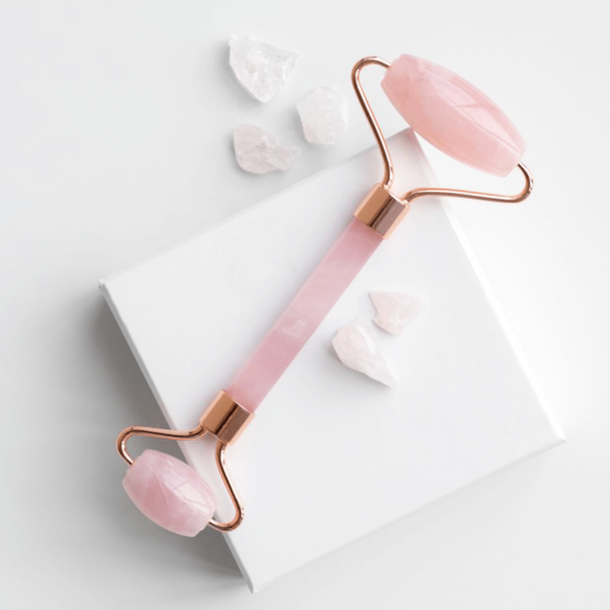 Face Roller - Rose Pink Quartz