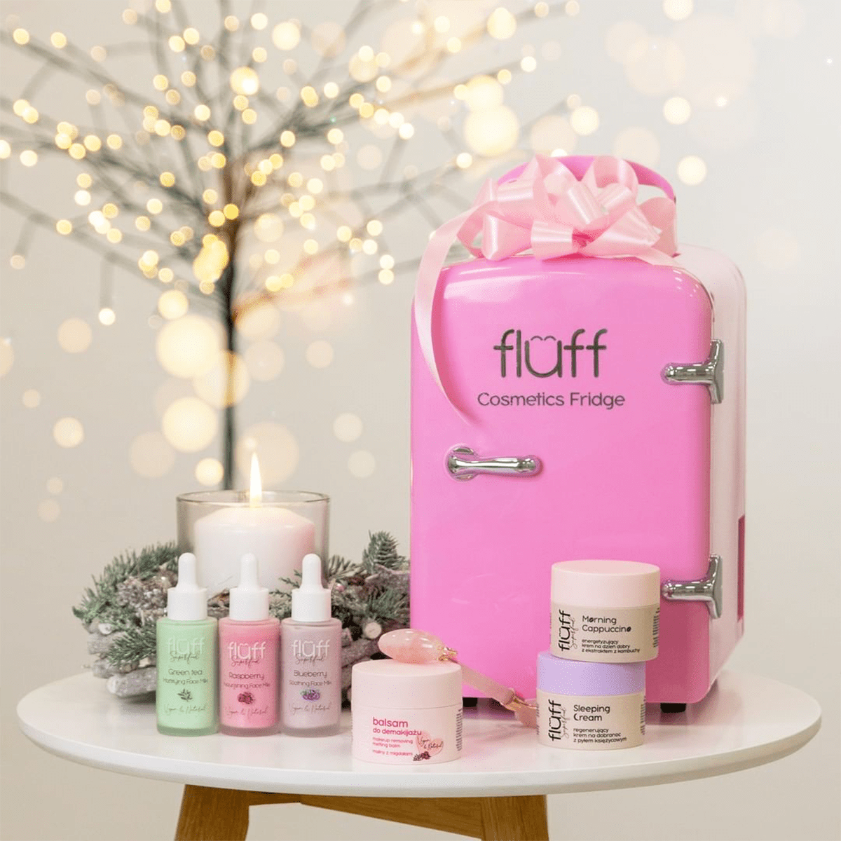 Cosmetics Fridge - Pink