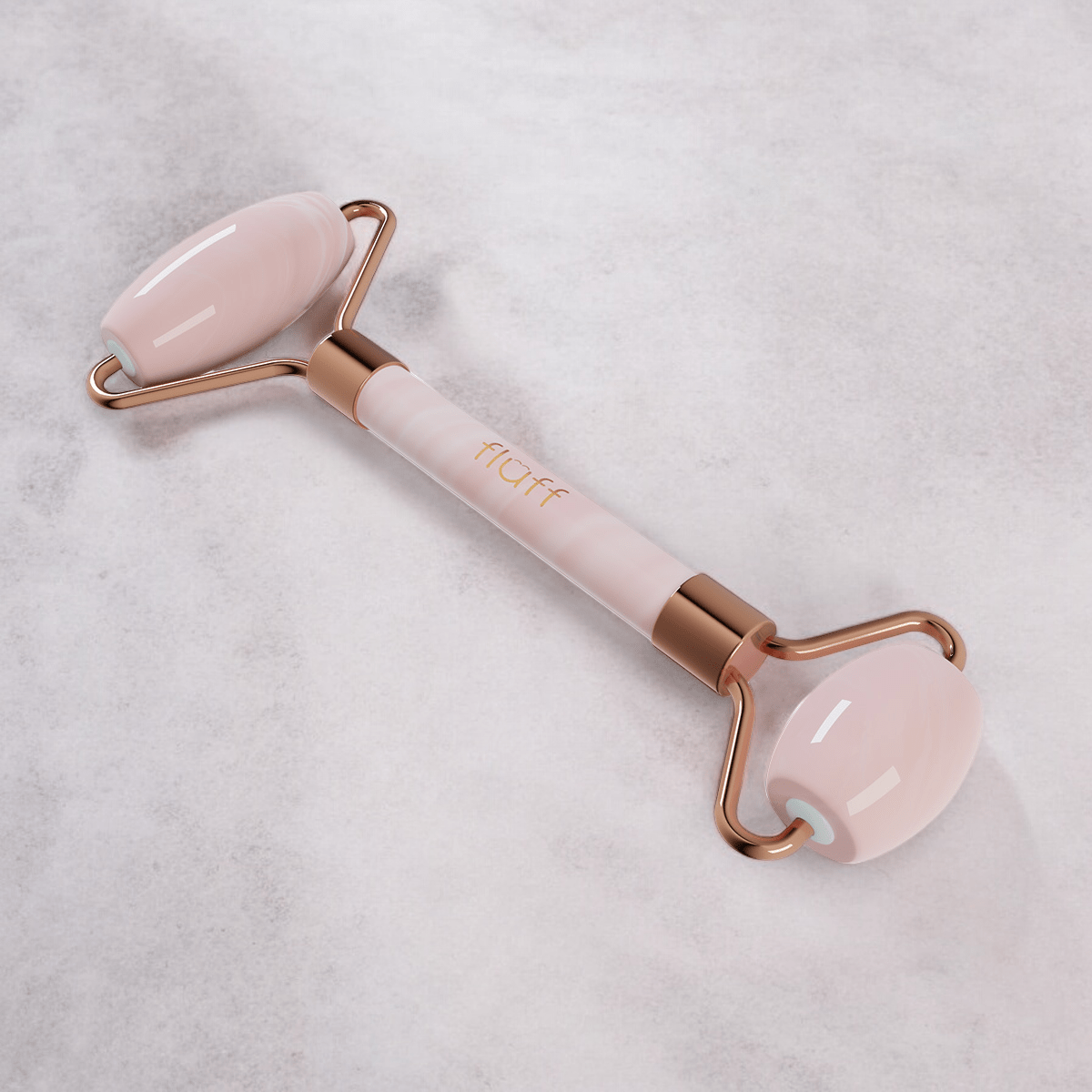 Face Roller - Rose Pink Quartz